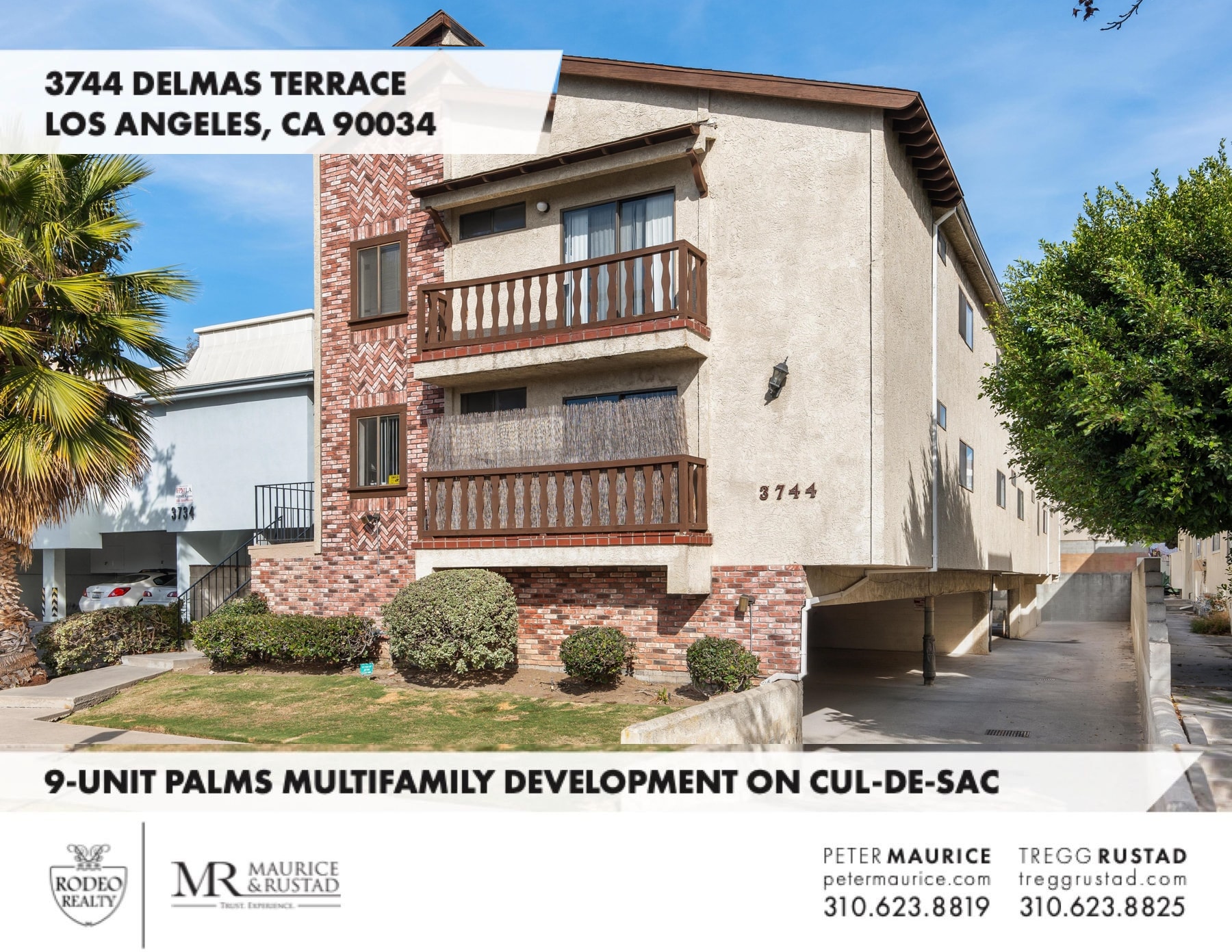 Cover of the 3744 Delmas Terrace offering memorandum